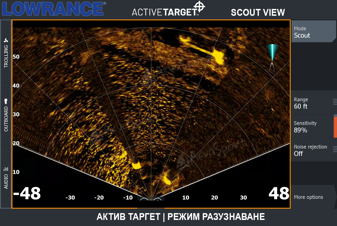 Активная цель SCOUT VIEW SCREEN