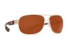 Sunglasses Costa Conch - Rose Gold w/Light Tortoise Temples - Copper 580P