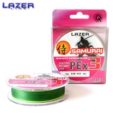 Lazer Samurai PE оплетка X3 100м