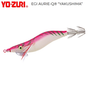Yo-Zuri R1084 Egi Aurie-Q Yakushima Luminous | Squid Jig #2.5