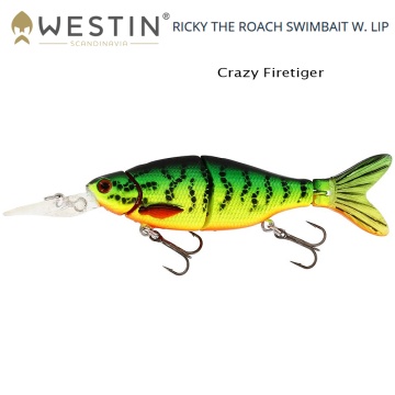 Westin Ricky the Roach 8 cm | Swimbait with Lip
