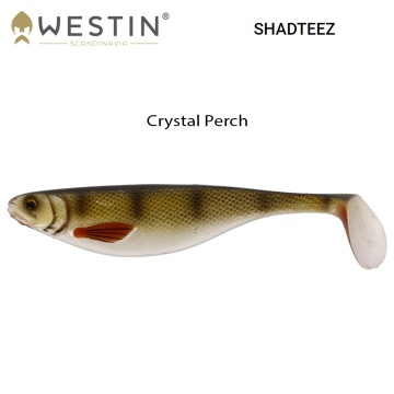 Westin Shad Teez Crystal Perch 12 см | Силиконовая рыбка
