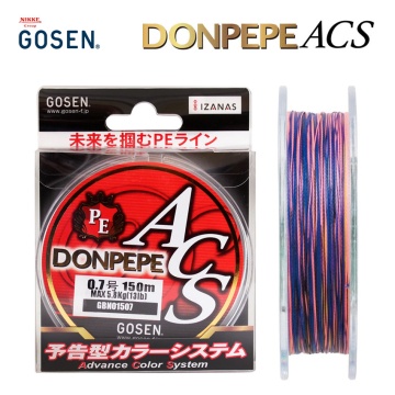 Gosen DONPEPE-4 ACS 150m | PE Braid