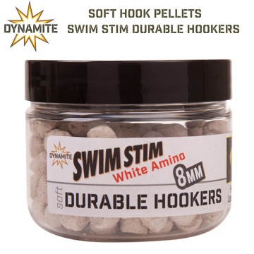 Dynamite Baits Swim Stim Durable Hookers 8mm | Soft Hook Pellets