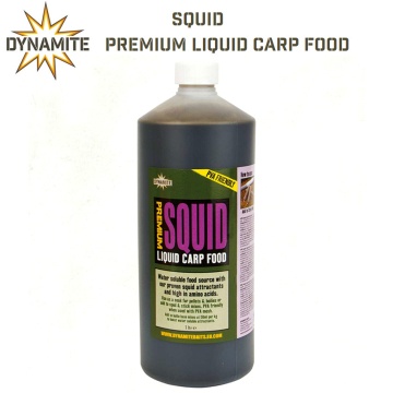Dynamite Baits Premium Squid Liquid Carp Food