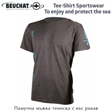 Beuchat Tee Shirt | To enjoy and protect the sea | Мъжка тениска
