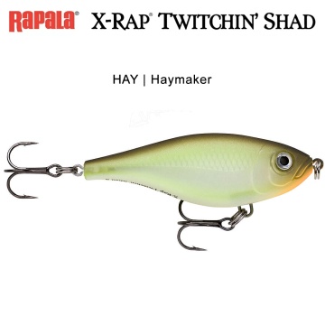 Rapala X-Rap Twitchin' Shad 8см | Кастинговый воблер