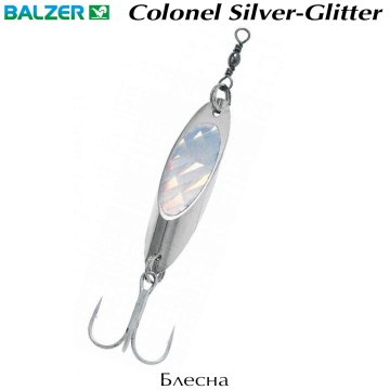 Balzer Colonel Silver Glitter | Kastmaster