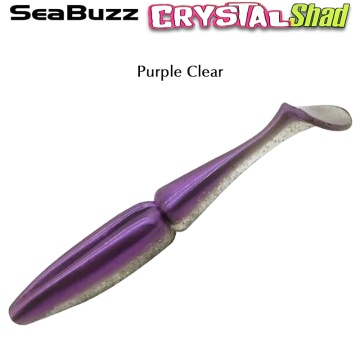 SeaBuzz Crystal Shad 10cm | Силиконовый шэд