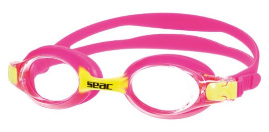 Детские очки для плавания Seac Sub Bubble (розовые)
