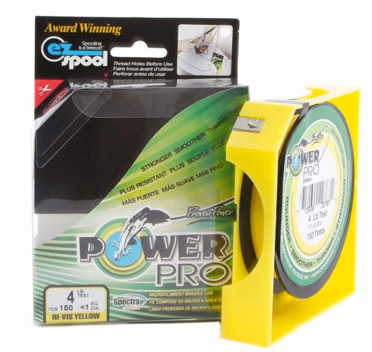 Плетено влакно Power Pro Hi-Vis Yellow 135m