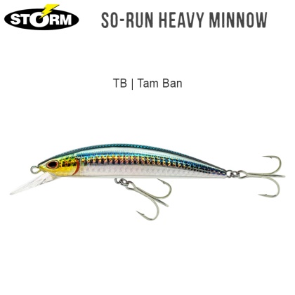 Storm So-Run Heavy Minnow 11cm | TB Tam Ban
