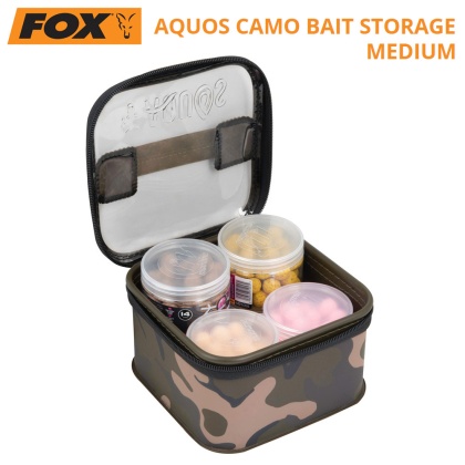 Fox Aquos Camolite Bait Storage | Medium | CEV013