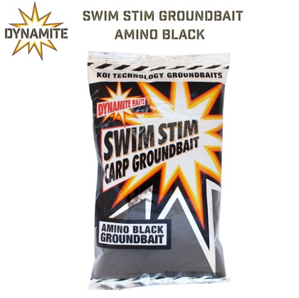 Dynamite Baits Swim Stim Amino Black Groundbait 900g