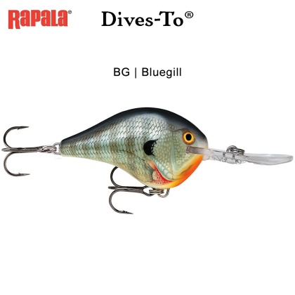 Bluegill | DT14 - BG | Rapala Dives-To 7cm | AkvaSport.com