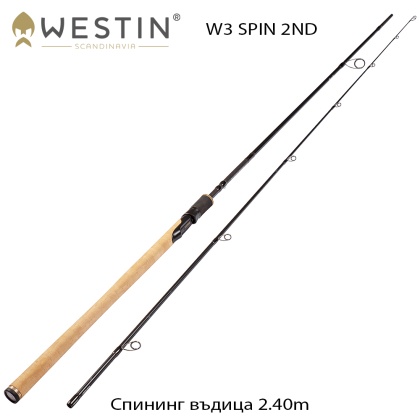 Spinning Rods | W3 Spin 2nd 2.40 MH | W336-0802-MH | AkvaSport.com
