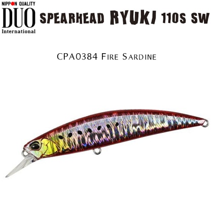 DUO Spearhead Ryuki 110S SW Limited | CPA0384 Fire Sardine