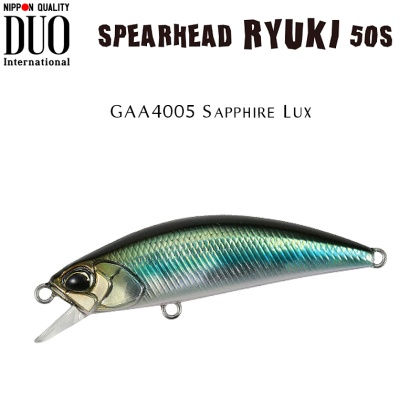 DUO Spearhead Ryuki 50S | GAA4005 Sapphire Lux