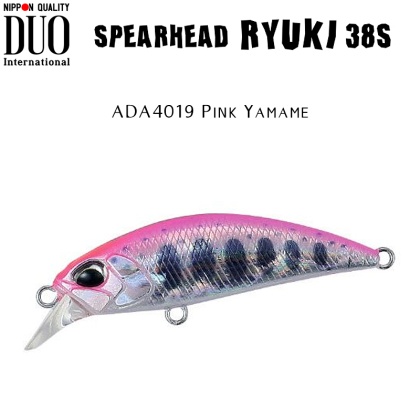 DUO Spearhead Ryuki 38S | ADA4019 Pink Yamame