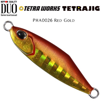 DUO Tetra Works Tetra Jig | PHA0026 Red Gold