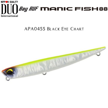 DUO Bay Ruf Manic Fish 88 | APA0455 Black Eye Chart