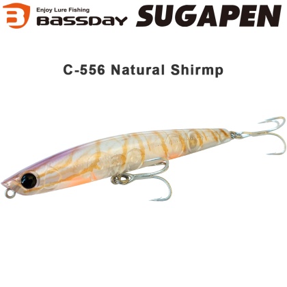Bassday Sugapen 95F C-556 Natural Shrimp