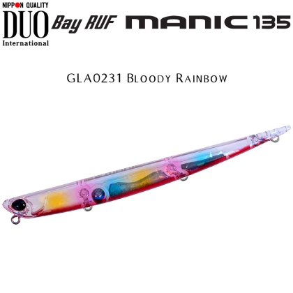 DUO Bay Ruf Manic 135 | GLA0231 Bloody Rainbow