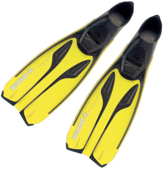 Beuchat X-Voyager fins (yellow)