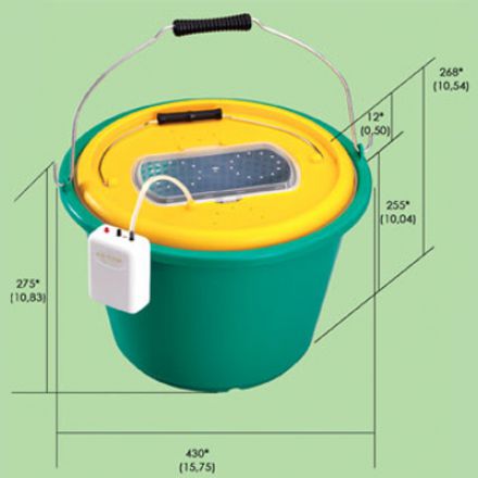 fish bucket Plastica Panaro 116/18 litre