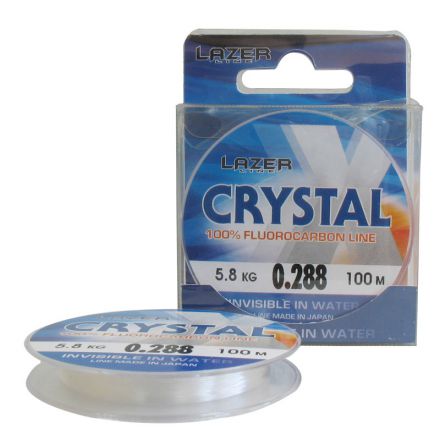 Lazer Crystal X фторуглеродное волокно 30м