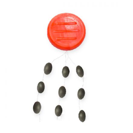 Tungsten Solid Oval Beads