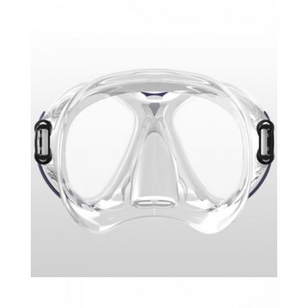 Силиконовая маска Seac Sub Glamour (прозрачный силикон, красная оправа)