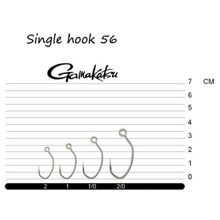 Крючки Gamakatsu Single 56