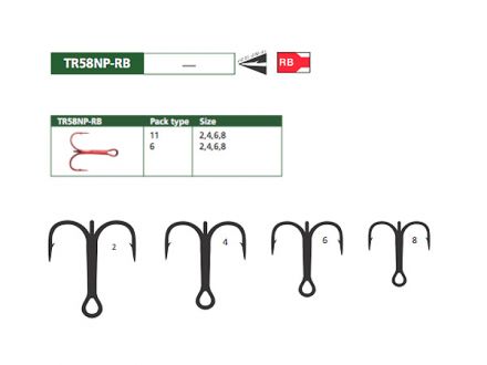 mustad TR58NP-RB