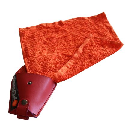 кобур с кърпа от естествена кожа Orange Point HT - SL1