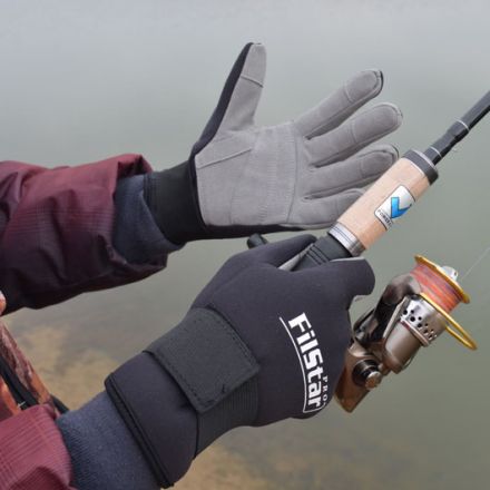 Неопреновые перчатки для рыбалки FilStar FG005 3мм