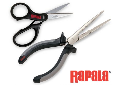 Rapala Pliers & Super Line Scissor Combo