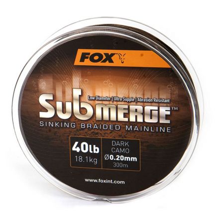 Fox Submerge Braid Dark Camo 600