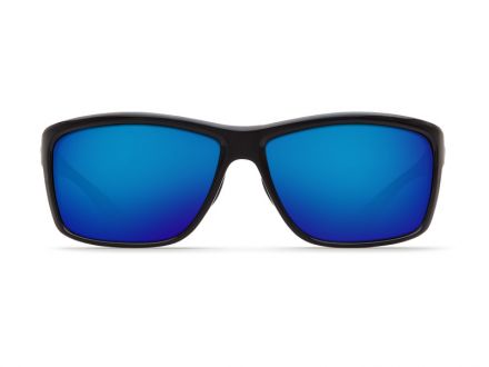Очки Costa Mag Bay - блестящие черные - синее зеркало 580P