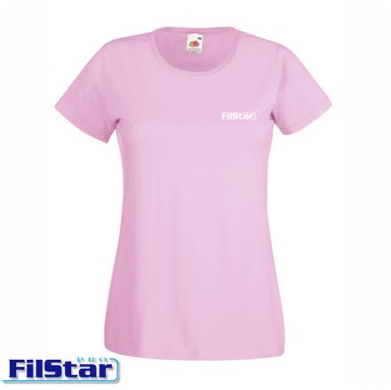 Женская футболка FilStar (розовая)