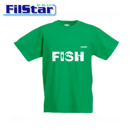 FilStar FISH Children T-Shirt (green)