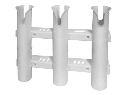 Rod holder 3 rods, wall mount