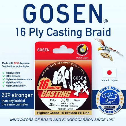 Gosen W16 Casting Braid