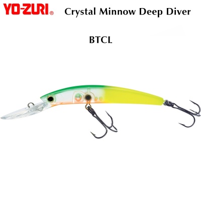 Воблер Yo-zuri Crystal Minnow Deep Diver 110F R539