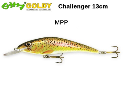 Goldy Challenger Sinking 13cm | Потъващ воблер