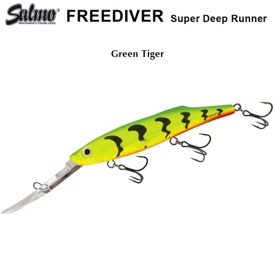 Salmo Freediver 12 GRT | Green Tiger