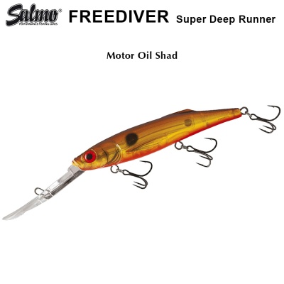 Salmo Freediver 12 MOS | Motor Oil Shad