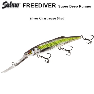Salmo Freediver 12 SCS | Silver Chartreuse Shad