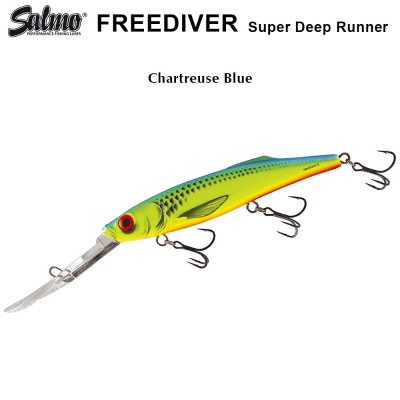 Salmo Freediver 12 CHB | Chartreuse Blue