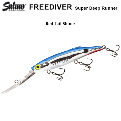 Salmo Freediver 12 RTS | Red Tail Shiner